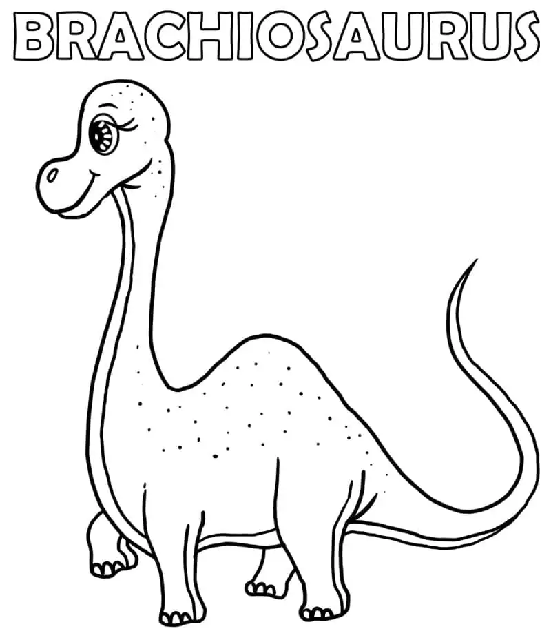 Lovely Brachiosaurus