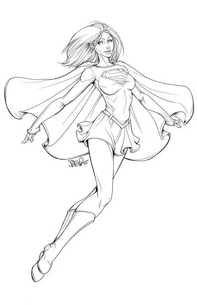 Lovely Supergirl