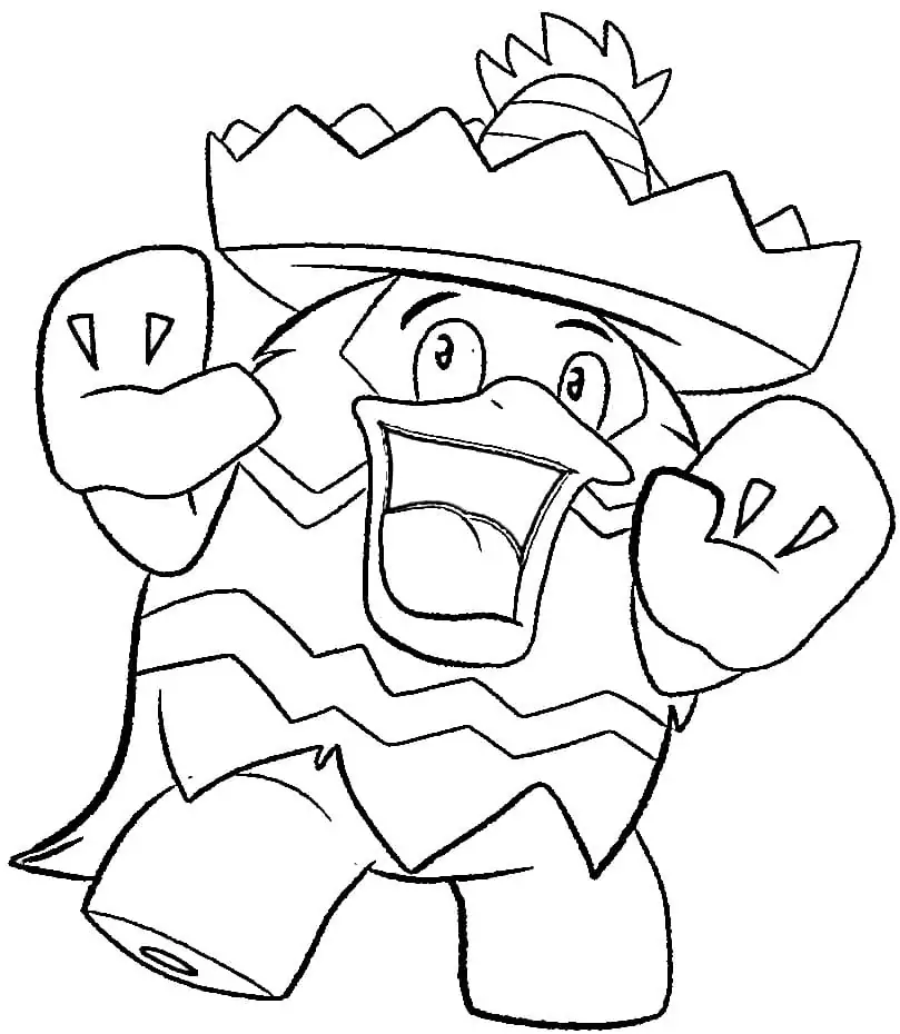 ludicolo coloring page ideas pokemon