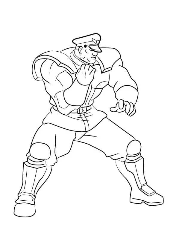 M. Bison from Street Fighter