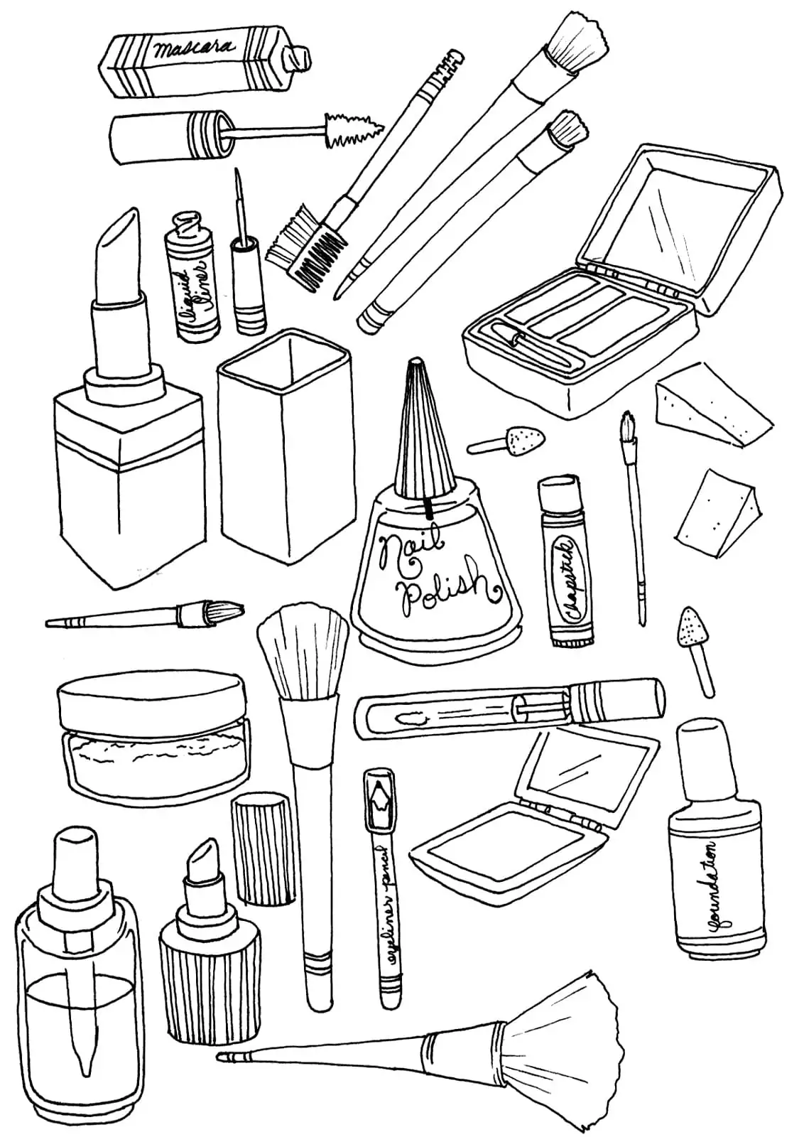 Make-up-Werkzeuge