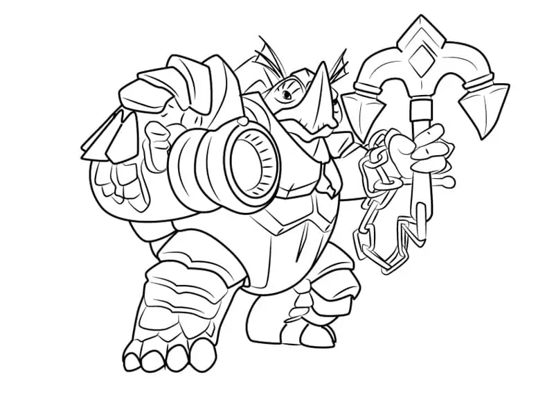 Paladins - Coloring Pages