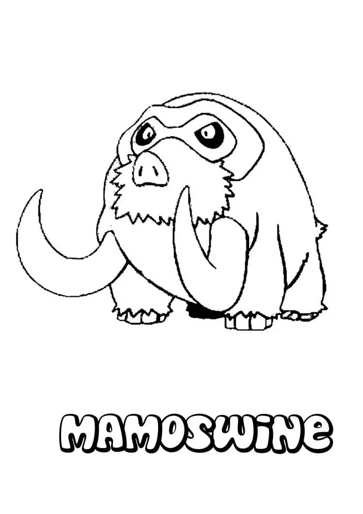 Mamoswine Pokemon