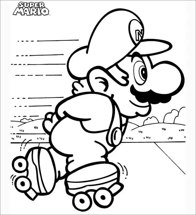 Mario Skating