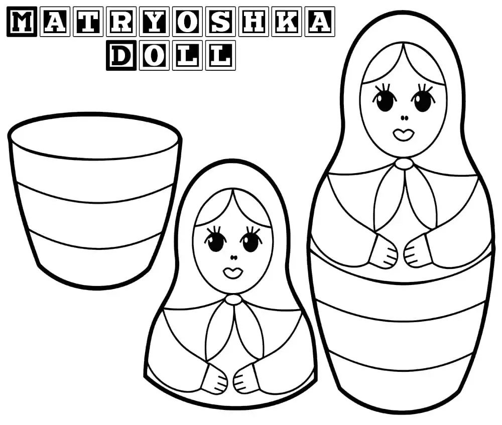 Matryoshka Dolls to Print