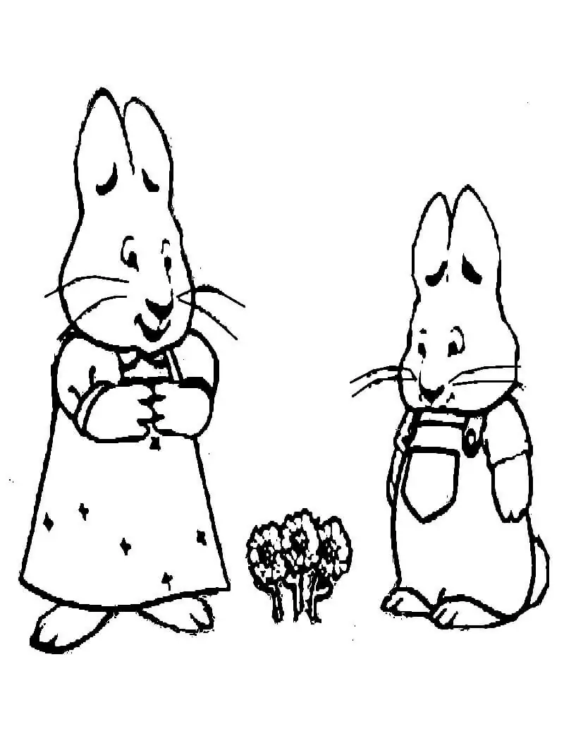 Max and Ruby and Flowers