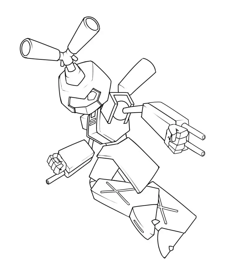 Medabots to Color