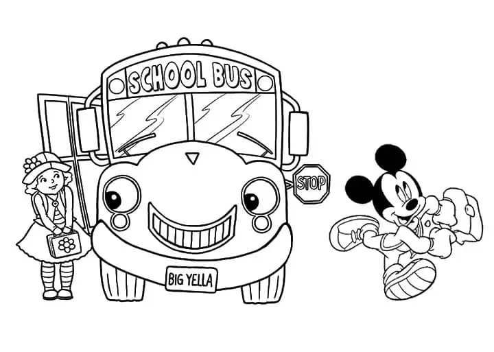 Mickey Mouse Back to School