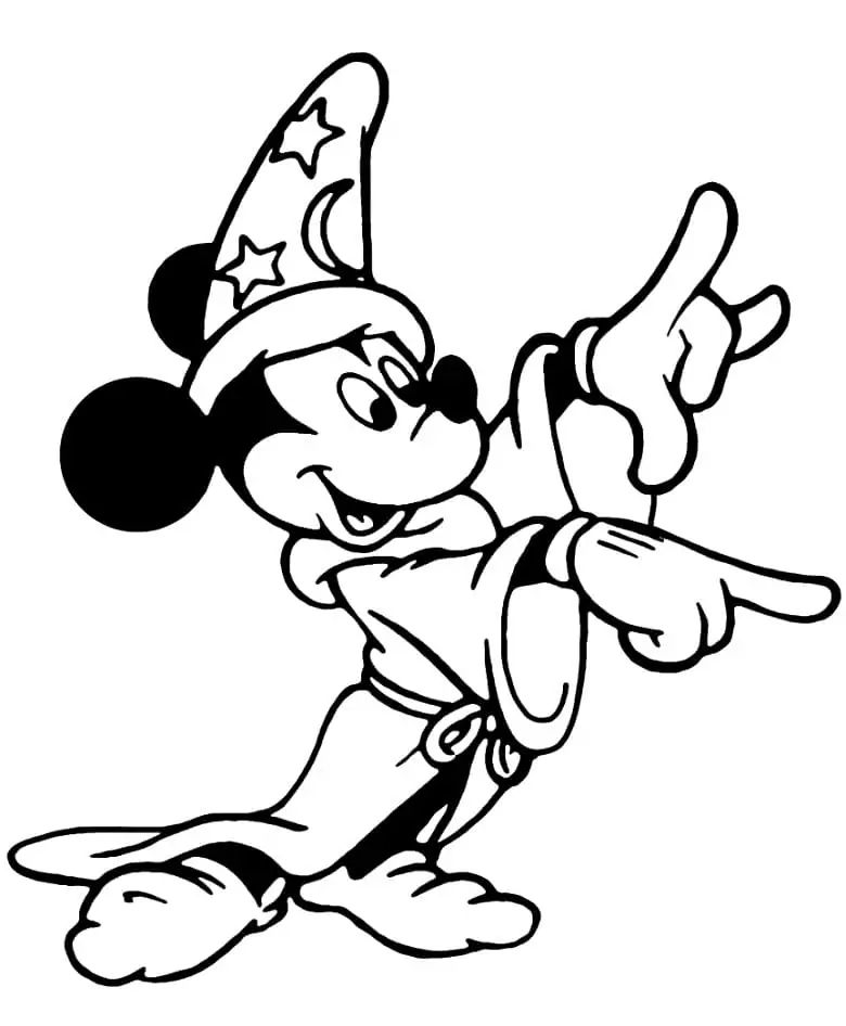 Mickey Mouse Magician Fantasia