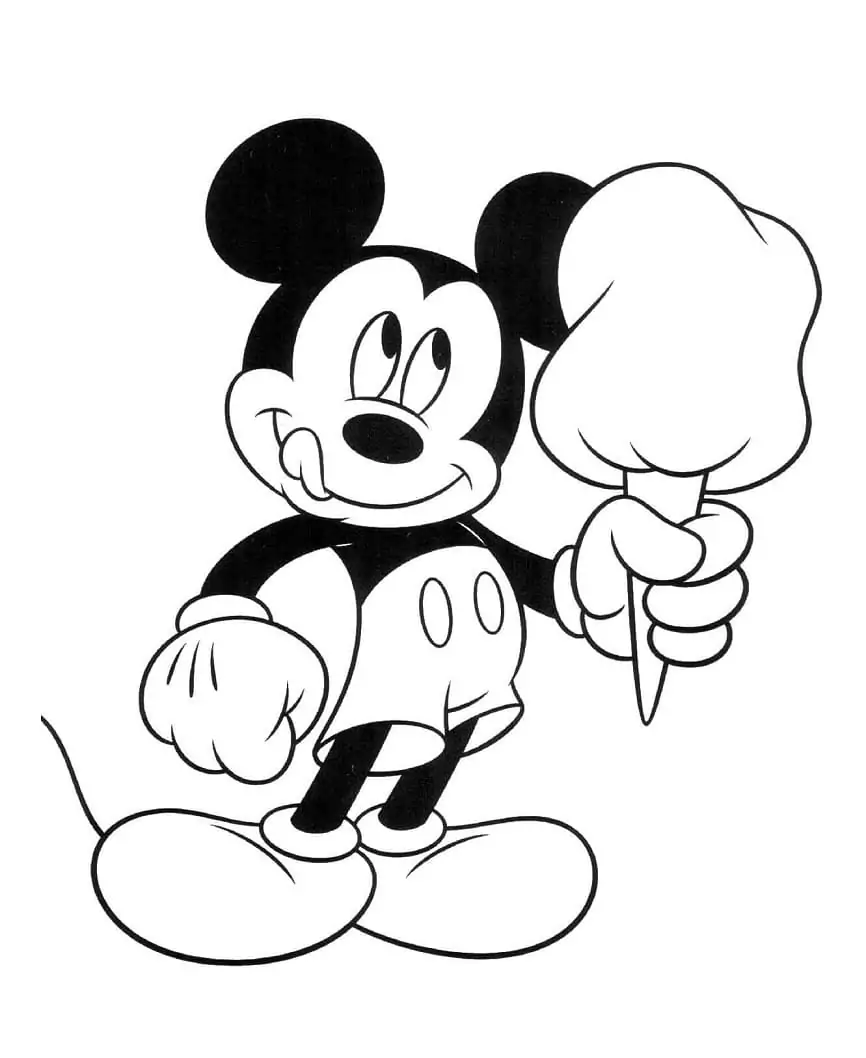 Mickey and Ice Cream