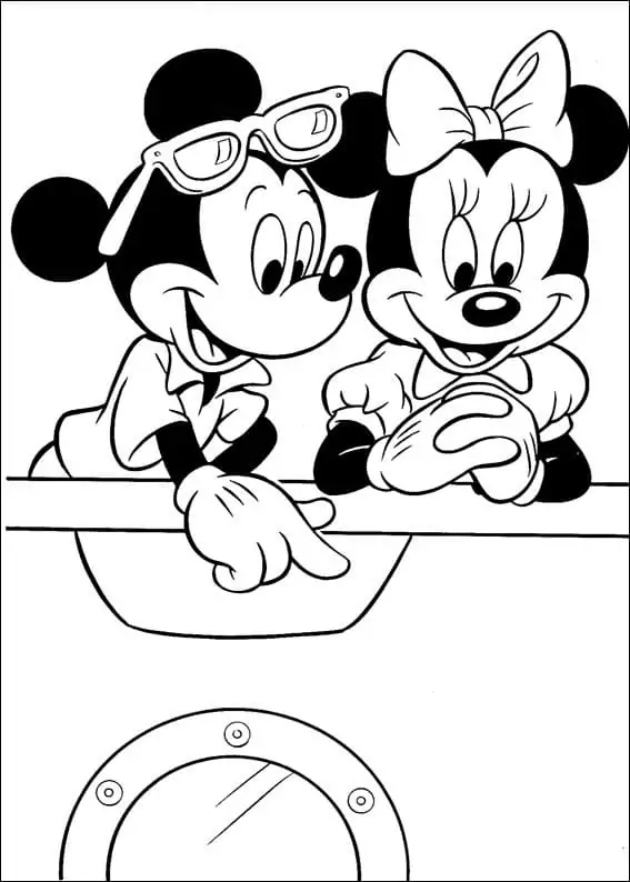 Mickey and Minnie on Vacation