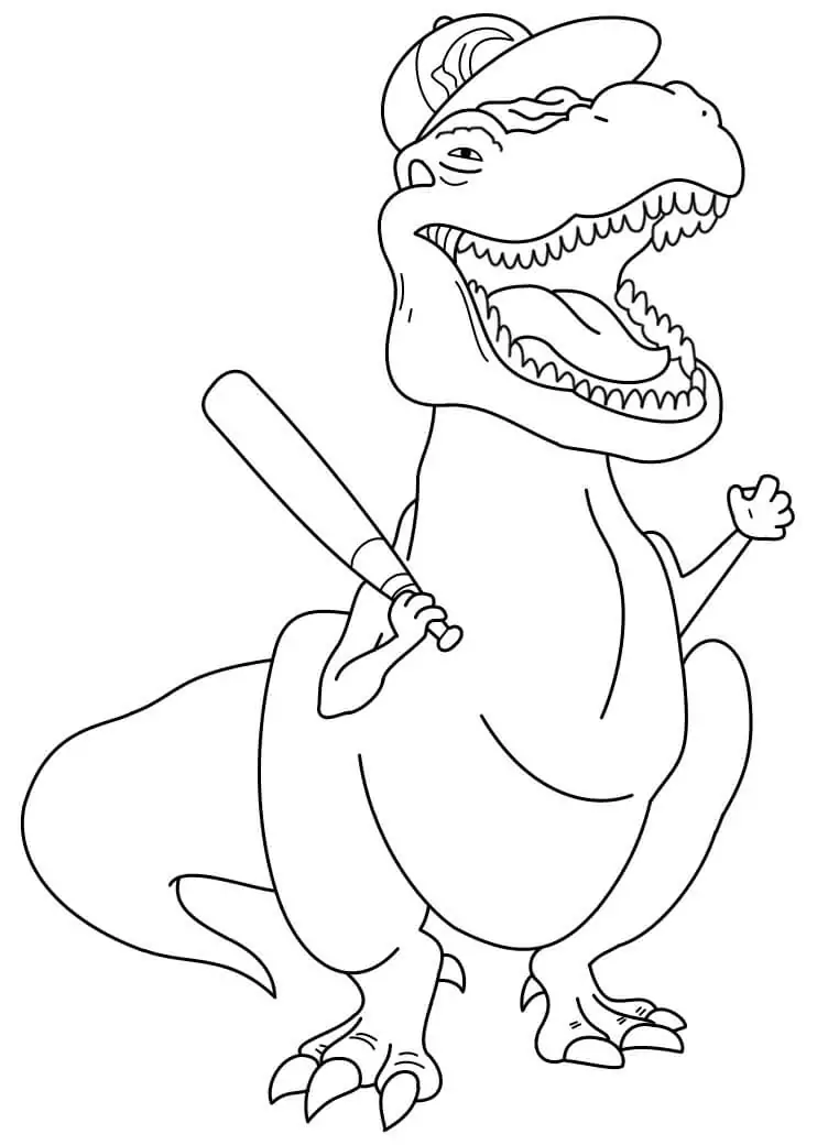 Mildred the Tyrannosaur from Infinity Train