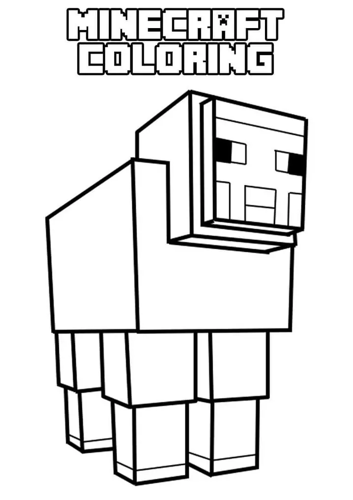Minecraft Schaf