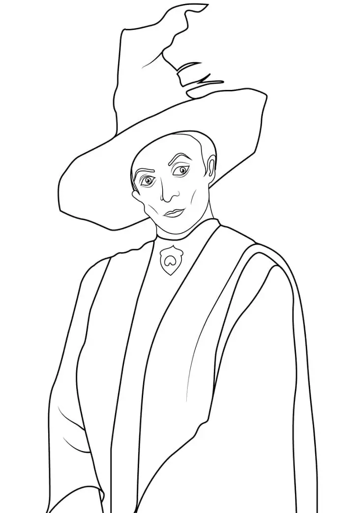 Minerva McGonagall from Harry Potter