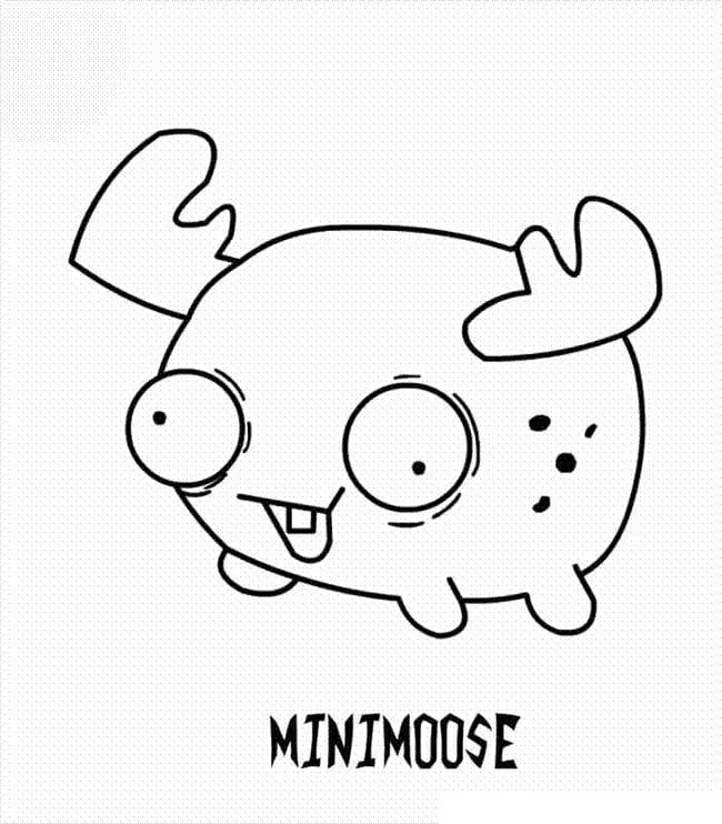 Minimoose from Invader Zim