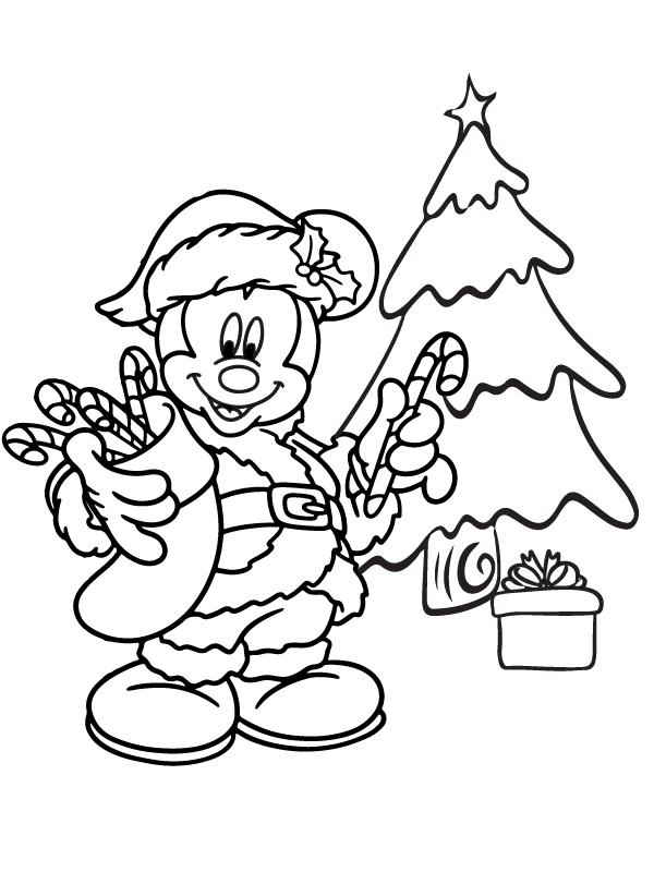 Ecstatic Minnie Mouse Christmas