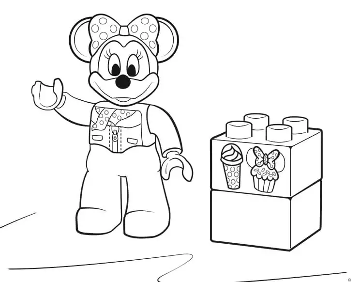 Minnie Mouse Lego Duplo
