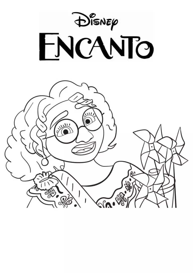 Encanto Coloring Pages - Free printable coloring pages for kids