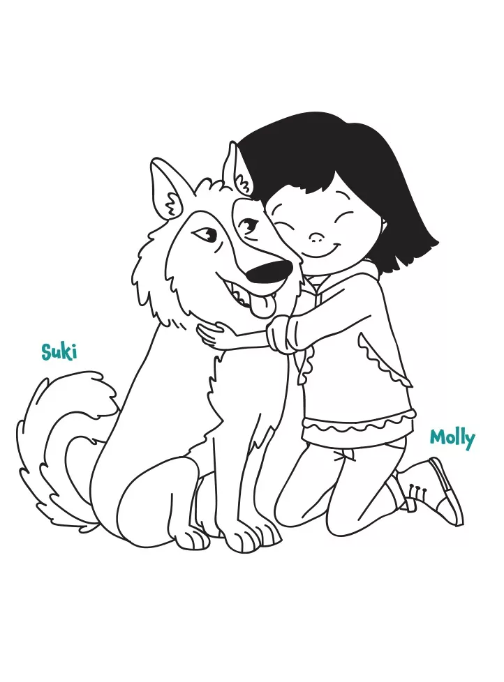 Molly and Suki from Molly of Denali