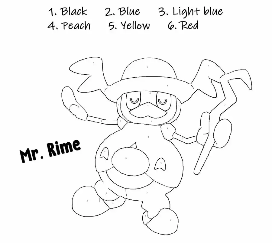 Mr Rime Pokemon