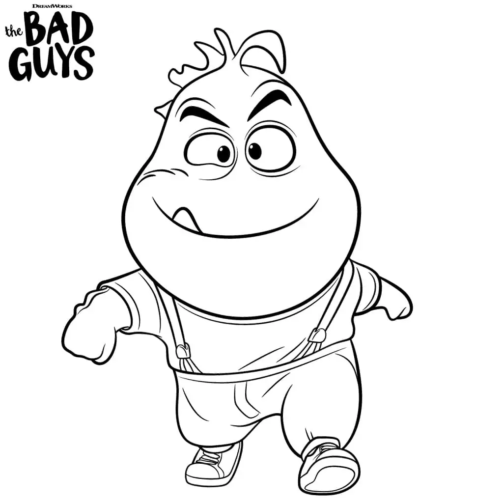 Mr. Piranha from The Bad Guys