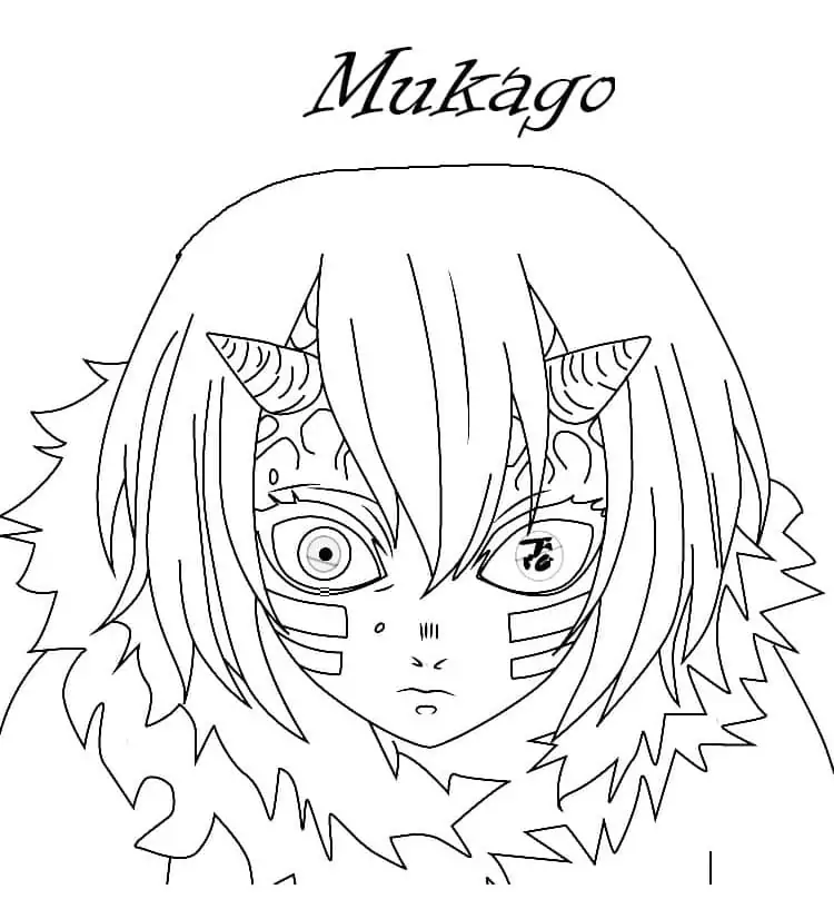 Mukago from Demon Slayer