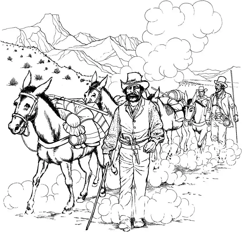 Mule Caravan