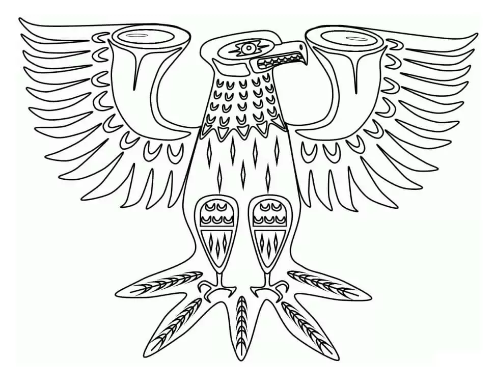 Native American Eagle Symbol