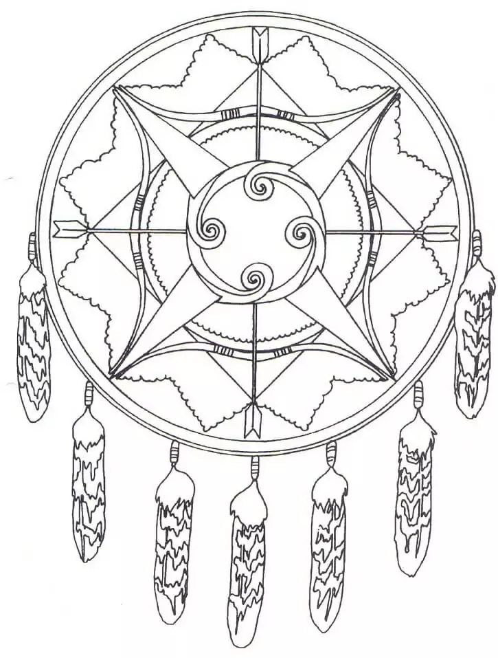 Native American Mandala 3