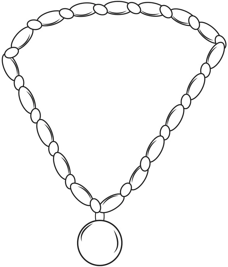 Necklace With Gem