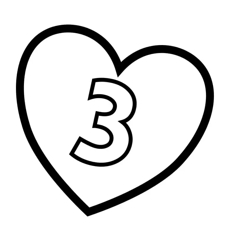 Number 3 in Heart
