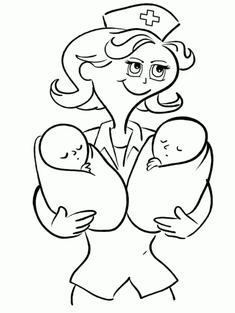 Nurse and Babies