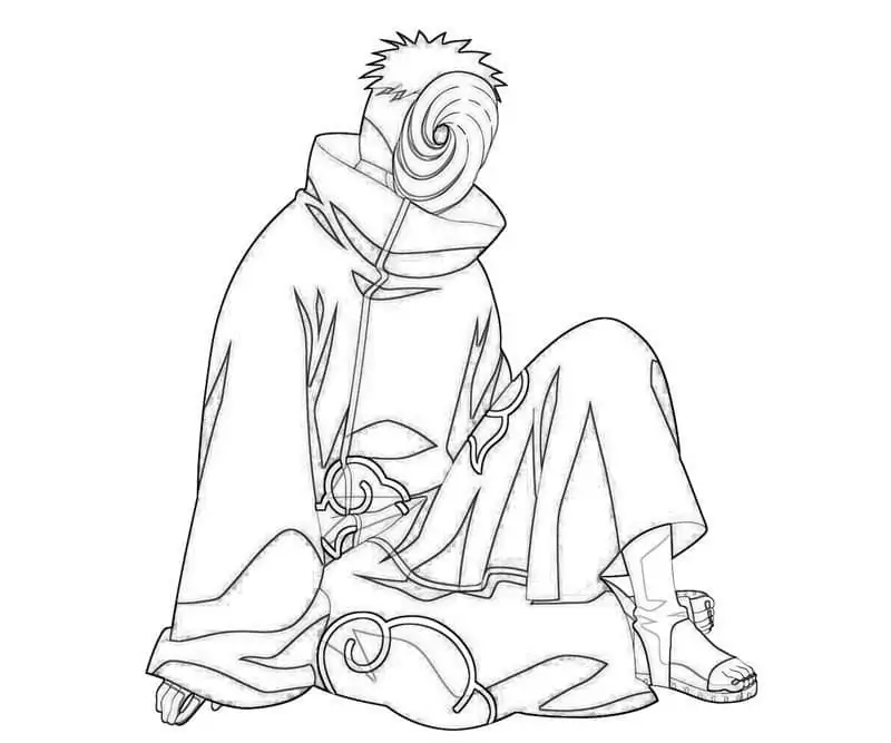 Obito - Coloring Pages