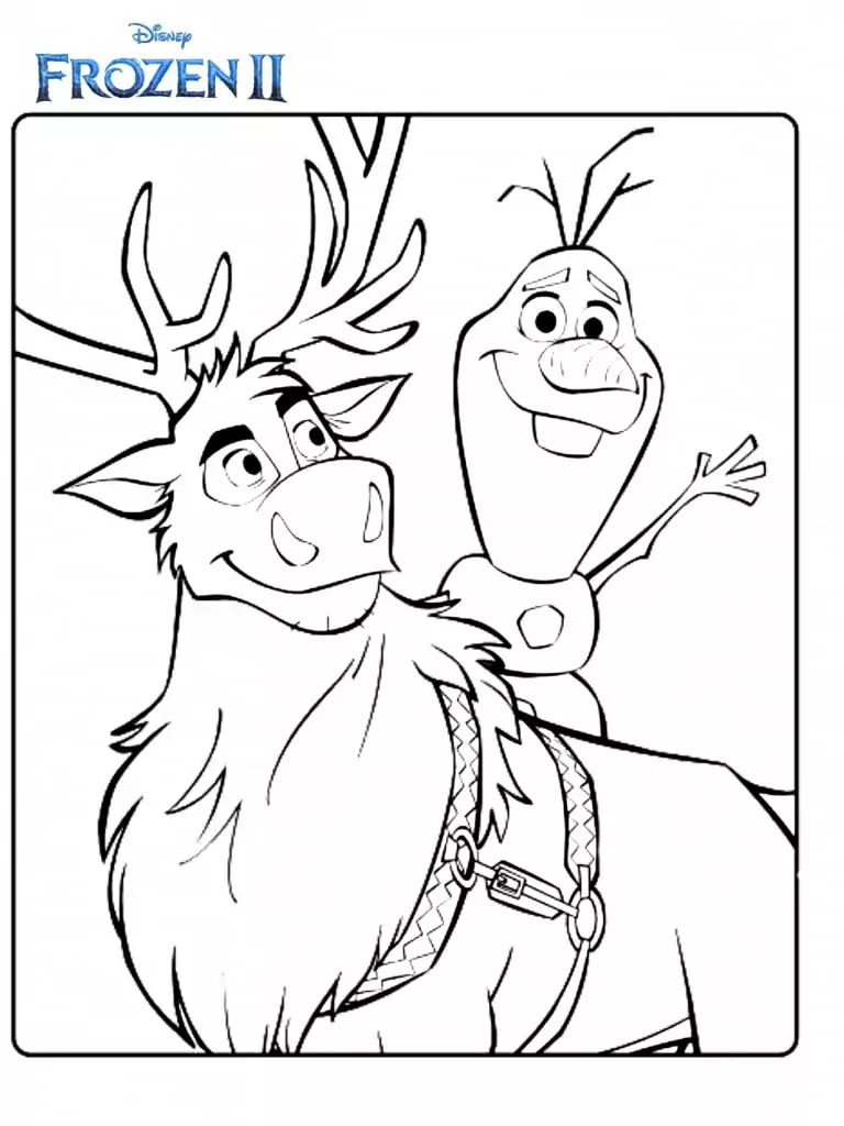 Olaf und Sven Die Eiskönigin 2