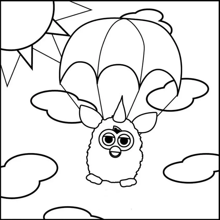 Furby - Coloring Pages