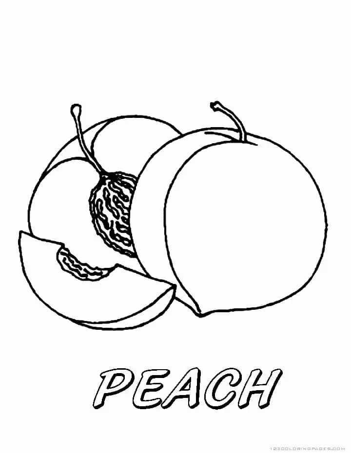 Peach Fruit