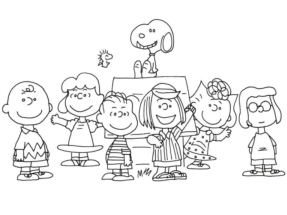 Peanuts Characters 1