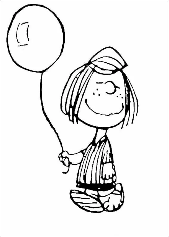 Peppermint Patty from Peanuts