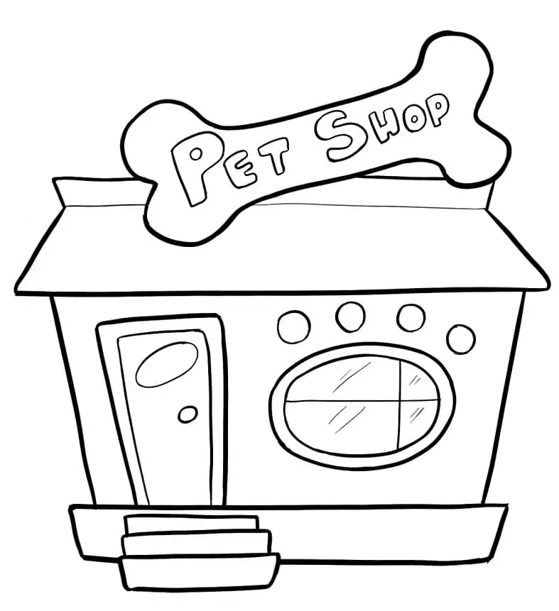 Pet Shop to Print Färbung Seite - Kostenlose druckbare Malvorlagen für ...