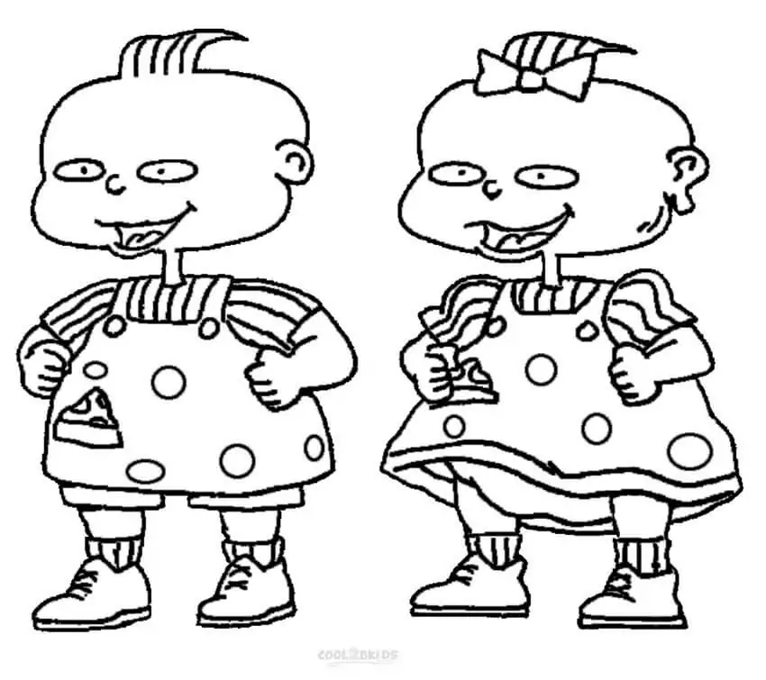 Phillip and Lillian DeVille from Rugrats