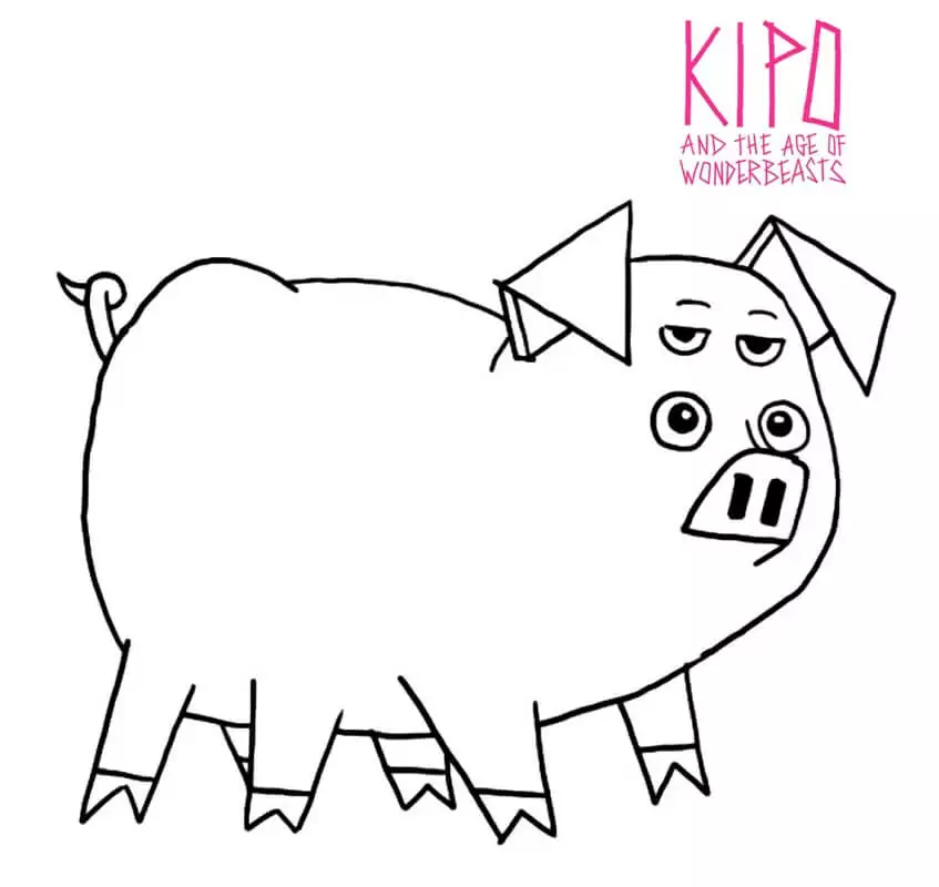 Pig Mandu from Kipo and the Age of Wonderbeasts