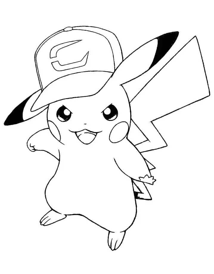 Pikachu with a Hat