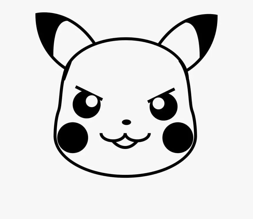 Pikachu’s Gesicht
