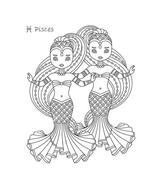 Pisces Girls Symbol