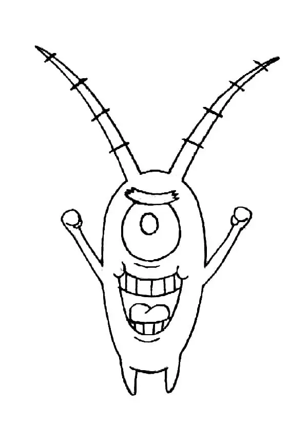 Plankton's Evil Smile