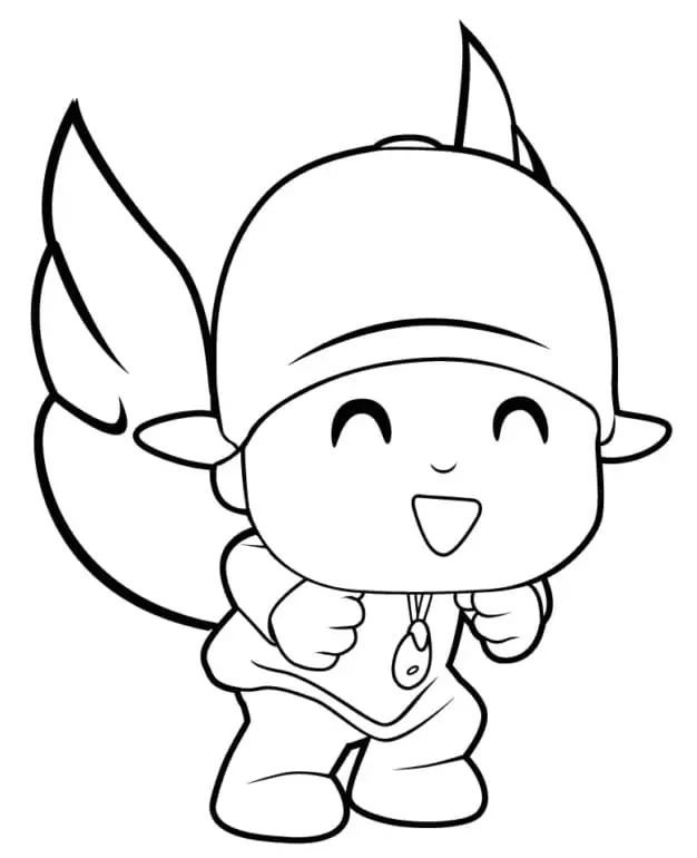 Pocoyo with Wings