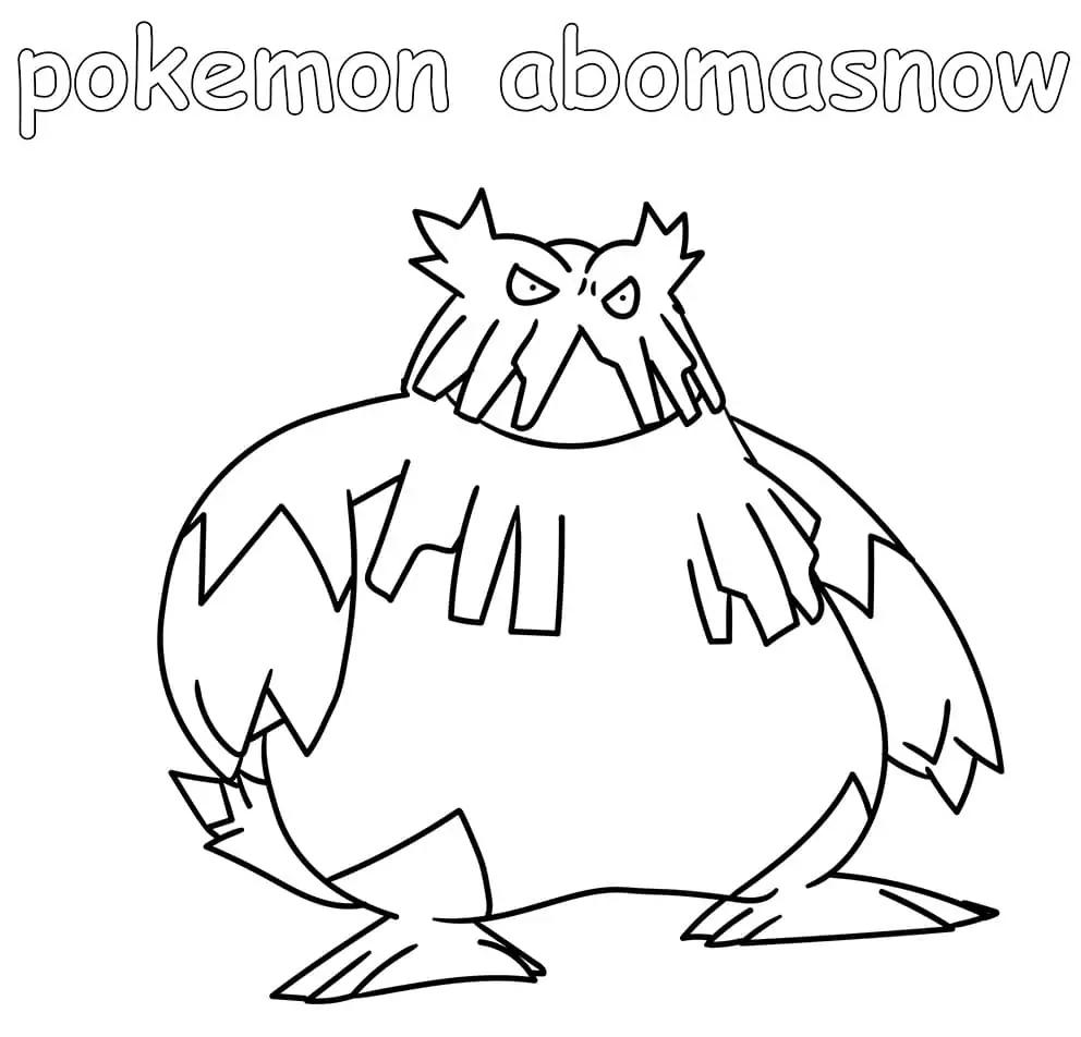 Pokemon Abomasnow