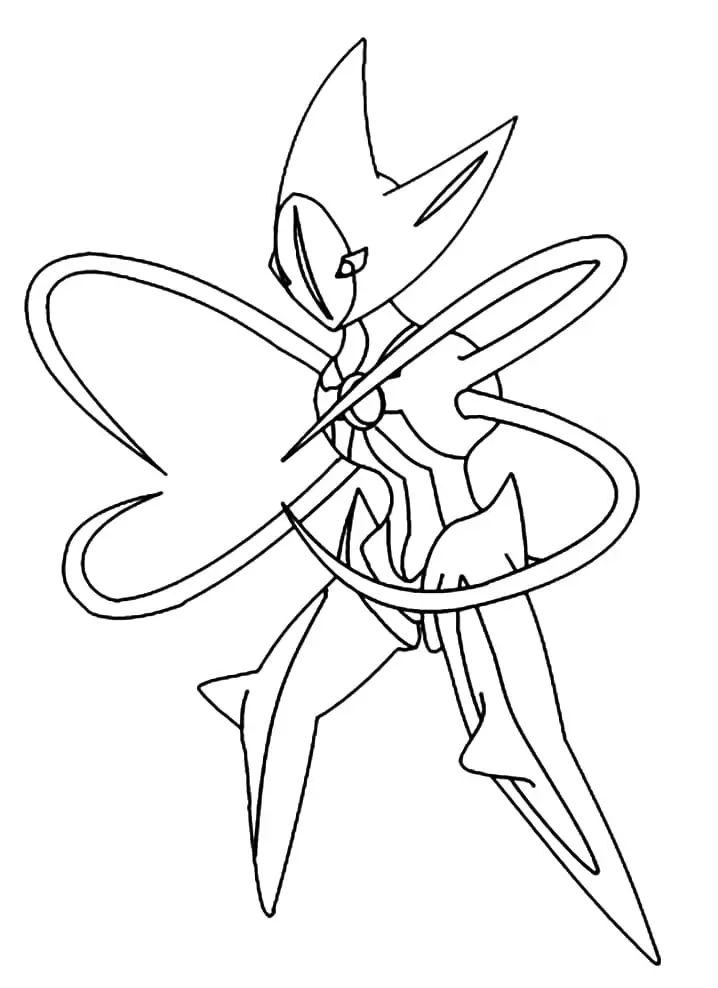 Pokemon Deoxys Attack Form