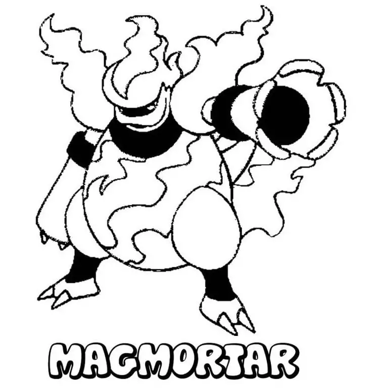 Pokemon Magmortar