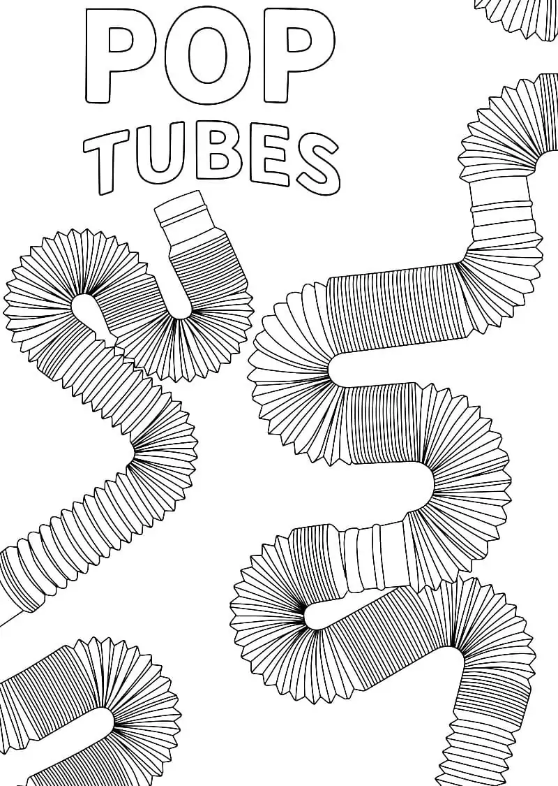 Pop Tubes to Color